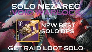 Solo Nezarec (Void Warlock w/ Edge Transit) | Destiny 2 Into the Light | Season of the Wish