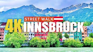 Innsbruck in May 2024 | Street Walk in the City | 4K HDR Innsbruck, Austria 🇦🇹~Peaceful Walking Tour