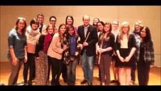 Eugène Bozza, Image for solo flute, performed Live at UT Arlington by Don Bailey