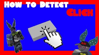 Roblox Studio: How to DETECT PART CLICK | Bare Bones