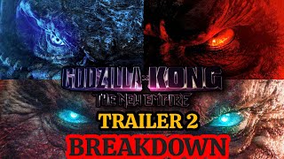 Godzilla x Kong The New Empire  Trailer 2 Breakdown/Hollywood/Upcoming movie/#kong #godzilla  #viral