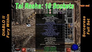 Diablo 2 Tal Rasha Full Set For Sorceress Fury Within