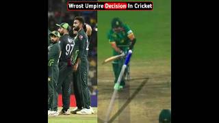 3 Jaw-Dropping Umpiring Blunders That Left Fans in Disbelief #cricket