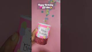 DIY birthday gift idea 🎉🎀 #shorts #diy #art #artandcraft #diycrafts #papercraft #shortvideo #craft