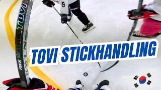 Testing TOVI Hockey Stick “Stickhandling & Puck Control”