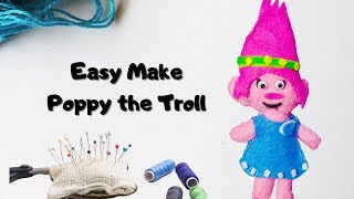 How to Make Trolls Poppy Doll | Poppy Trolls Toys