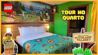 HOTEL LEGOLAND WOODLAND VILLAGE, O quarto mais legal da LEGO