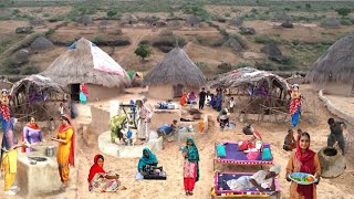 Morning Routine of Desert women The Beautiful Life of Sahrai Cholistan || village lifepk