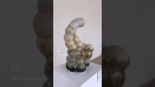 You wanted to see it! Here it is “Bubbles” created at the International Ceramic Symposium, Lithuania