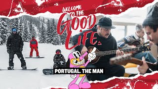 Portugal the Man rides RED Mountain Resort 🤘