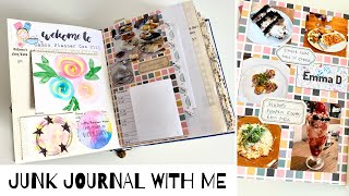 Junk Journal With Me | Ep 11 | Journaling Process