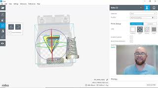 Using Cura slicing software for a Robo C2 3D printer