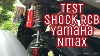 Test Shock Tabung Yamaha Nmax, RCB (Racing Boy) #1