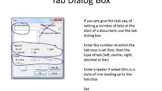 Using Tabs