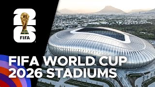 OFFICIAL | FIFA World Cup 2026 Stadiums (USA, Mexico, Canada)