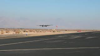 Wheels up at Inyokern