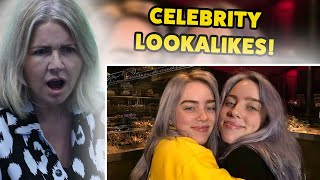 BRITS React to When Celebrities Meet Their Lookalikes!