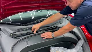 Model 3 & Y Under Hood Rain Deflector Upgrade