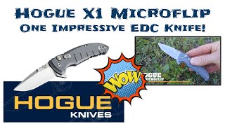 Hogue X1 Microflip Review - Custom Folding Knife Quality for Around $100!