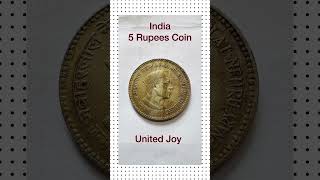 India 5 Rupees Jawaharlal Nehru Coin (1989) | Indian Currency || United Joy