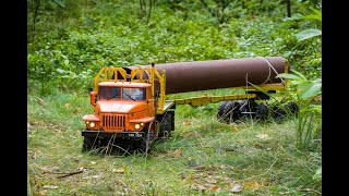 Ural 4320 - scale timber truck [ Cross RC UC6 & T835]