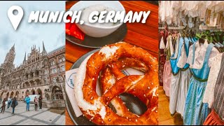 MUNICH GERMANY VLOG : pretzels, sightseeing & more! // travel week as an exchange student