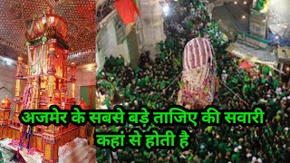 Ajmer Muhharam 2023 Khwaja Garib Nawaz  R.A.Dargah Sharif Ajmer live Muharram Sawari TwinsAnsari