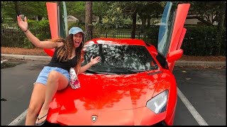 BUYING WIFE A LAMBORGHINI AVENTADOR PRANK 😱🏎