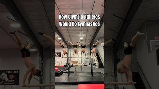 Olympic Athletes Doing Gymnastics #victory #sports #shorts #youtubeshorts #olympics #viralvideo #gym