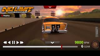 No limit drag racing 2.0 v1.8.7 Jeff Lutz Twin Turbo 1957 Chevy Bel air on 33 @5.626 et