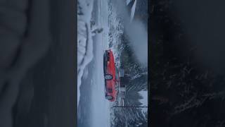 Ferrari in snow