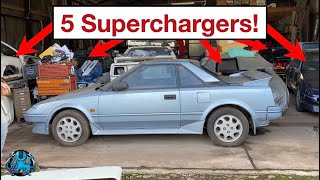 A Tour of The Worlds largest MR2 Collection part 2 // AW11