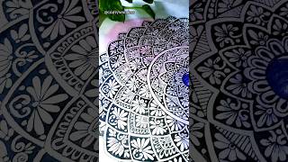 Mandala drawing💖🤯🩵#art #painting #shorts #youtubeshorts #satisfying #viralvideo #trending #short