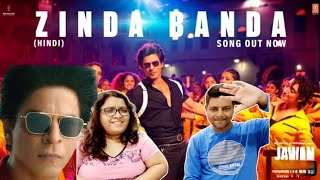 Jawan : Zinda Banda Song Reaction | ShahRukh Khan, Atlee, Anirudh | #jawansongs | #zindabanda Review