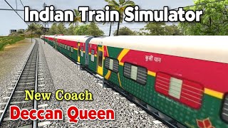 Indian Train Simulator New Update | New Coach Deccan Queen