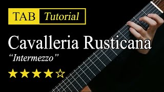 "Intermezzo" from Cavalleria Rusticana - Guitar Lesson + TAB