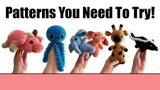 2 New Crochet Plushie Patterns You Need To Try and This Weeks Amigurumi Makes!