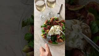 🥗 Салат осенний итальянский😎 #italy #salad #russia #осень #готовимвкусно #music #musica