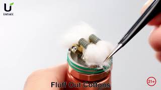 Symba RDA Dual Coil Build Tutorial - How to Build a Basic Coil - Simple Building, for Beginners