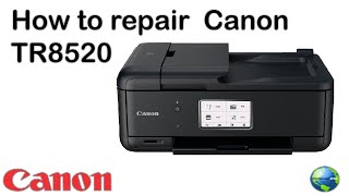 How to reset cartridge canon TR-8520