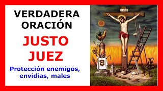 🙏Oracion al JUSTO JUEZ para protección frente a peligros y males [PODEROSA ORACION] 🙏