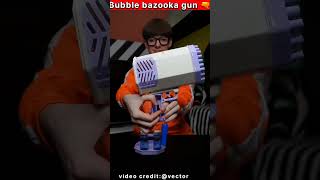 Bubble bazooka gun life hack 😱#shorts