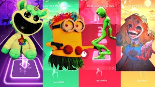 Crafty Corn vs Minions vs Alien Dance vs Miss Delight Tiles Hop EDM Rush