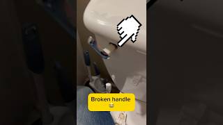 Toilet handle broken