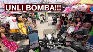 LIVE REACTION NG UNLI BOMBA SA FIESTA | ANG KULIT NG MGA BATA | KAWASAKI Z400 2023