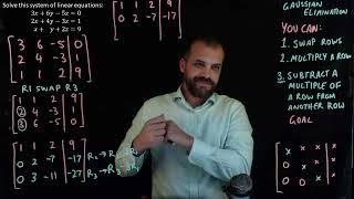 Gaussian Elimination part 1