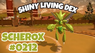 0212 Scherox / Scizor - Pokémon Karmesin & Purpur - Shiny Living Dex