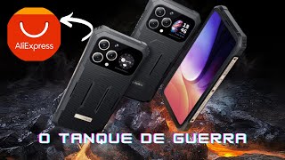 Recebi o celular TANQUE de GUERRA do AliExpress! Blackview BL8000 5G e W50 em mãos!