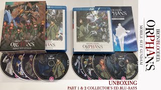 UNBOXING -- Gundam Iron-Blooded Orphans Parts 1 & 2 Collector's Ed. Blu-rays