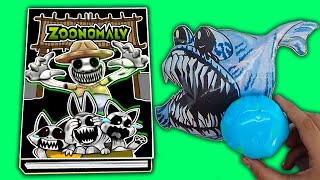 Making Zoonomaly Game Book 🐼😝DIY +  (Horror Squishy + Smiling Critters)  @LIGHTSAREOFF